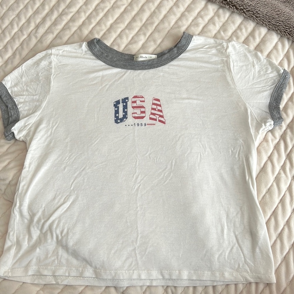 Freedom Cropped Tee🇺🇸